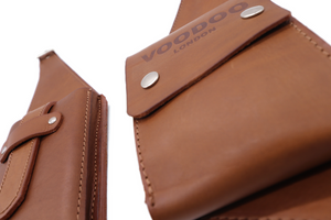 LEATHER SHOULDER HOLSTER WALLET - VOODOOLONDON