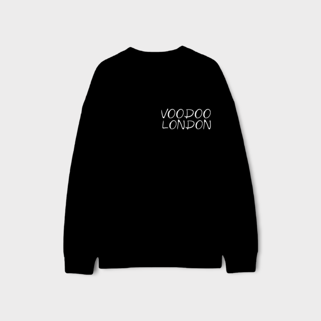 HAND WRITTEN LOGO SWEATSHIRT - VOODOOLONDON