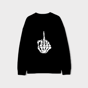 F**K YOU LOGO SWEATSHIRT - VOODOOLONDON