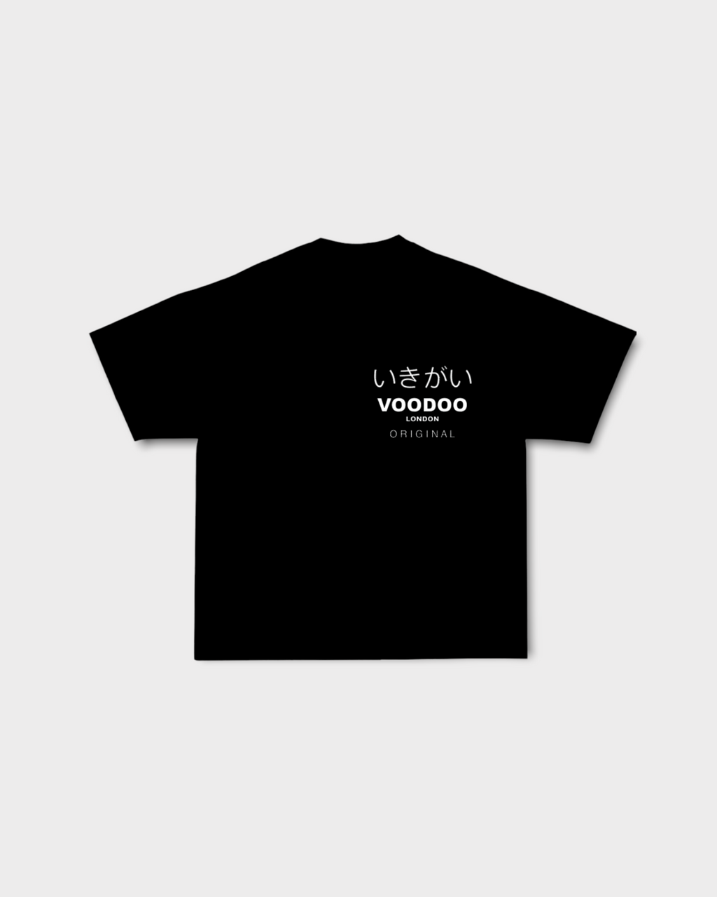 いきがい (IKIGAI) VOODOO LOGO T-SHIRT - VOODOOLONDON