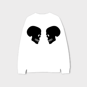 DOUBLE SKULL LOGO SWEATSHIRT - VOODOOLONDON